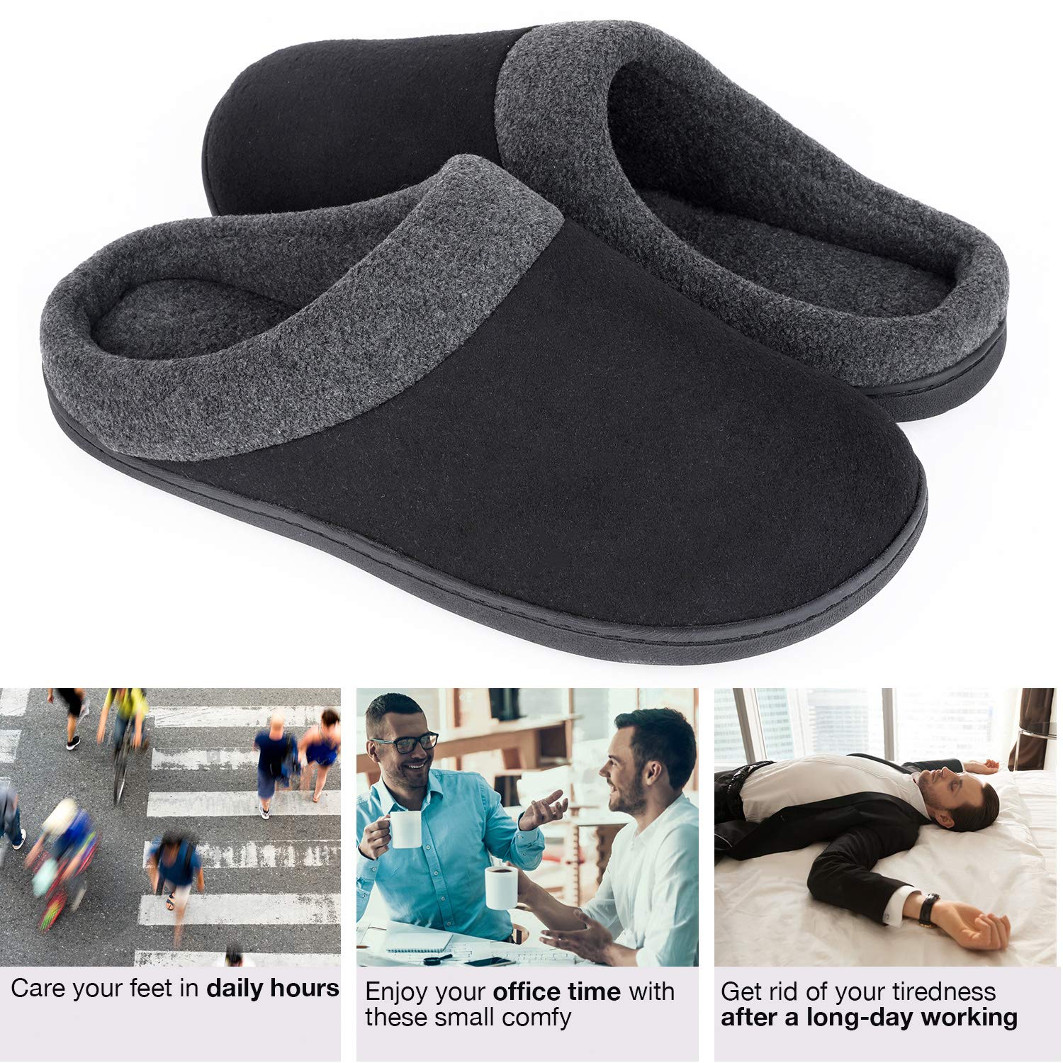 homeideas men's slippers