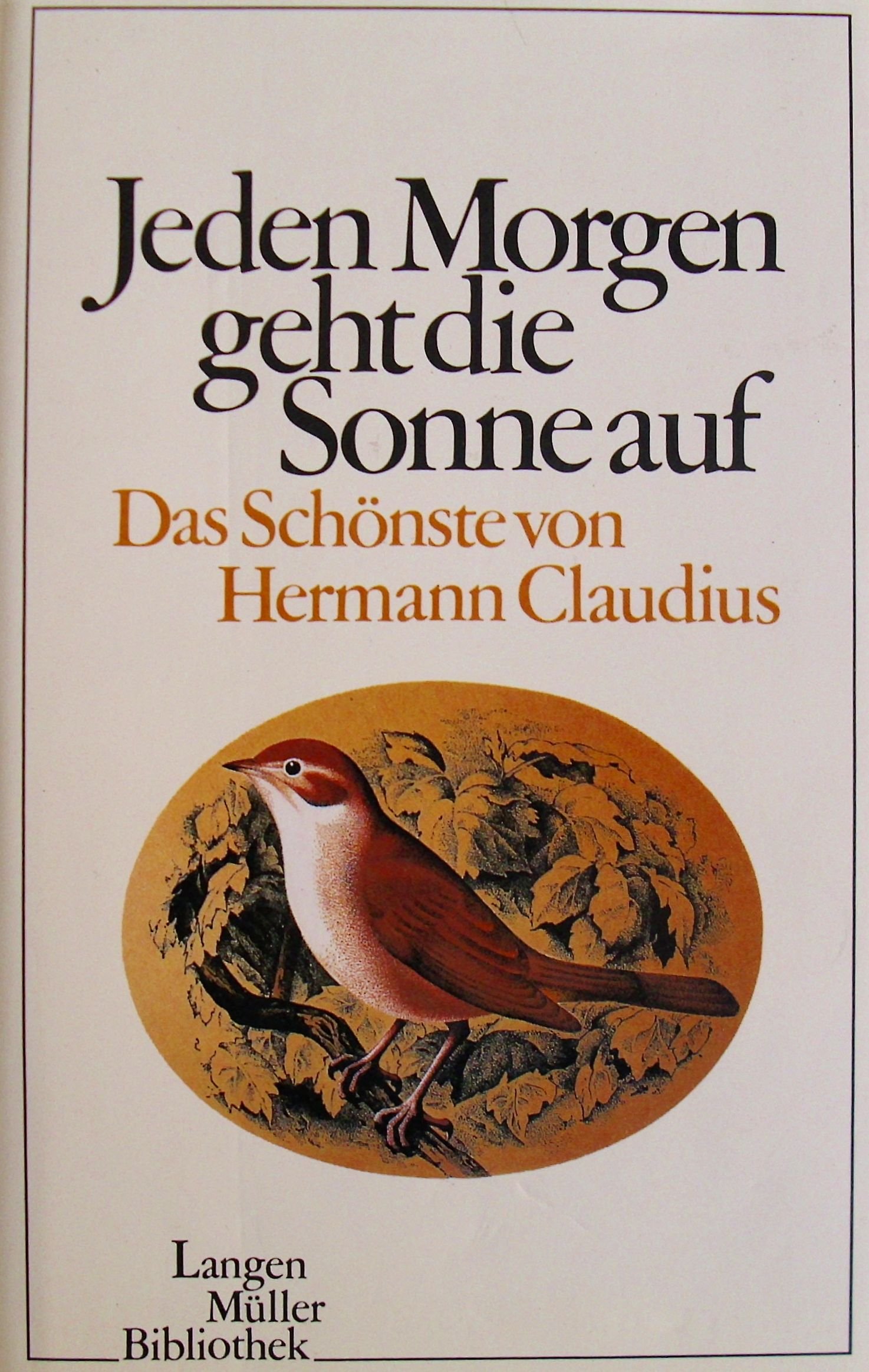 Jeden Morgen Geht Die Sonne Auf Das Schonste Von Hermann Claudius