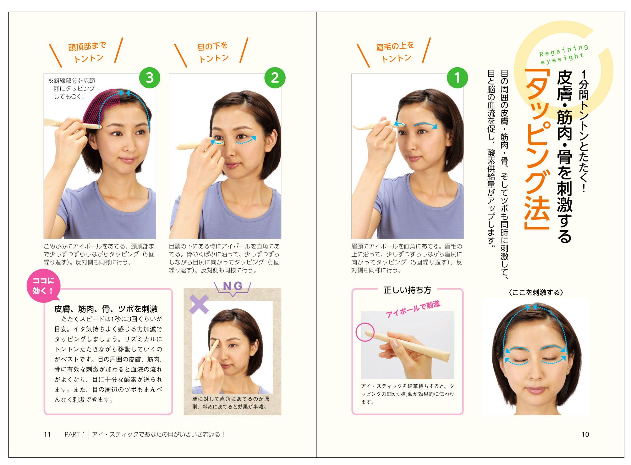 1分のマッサージで目がよくなる 今野式視力回復アイ スティック 今野 清志 本 通販 Amazon