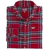 Vineyard Vines Boys' Winterberry Plaid Vineyard Flannel Shirt