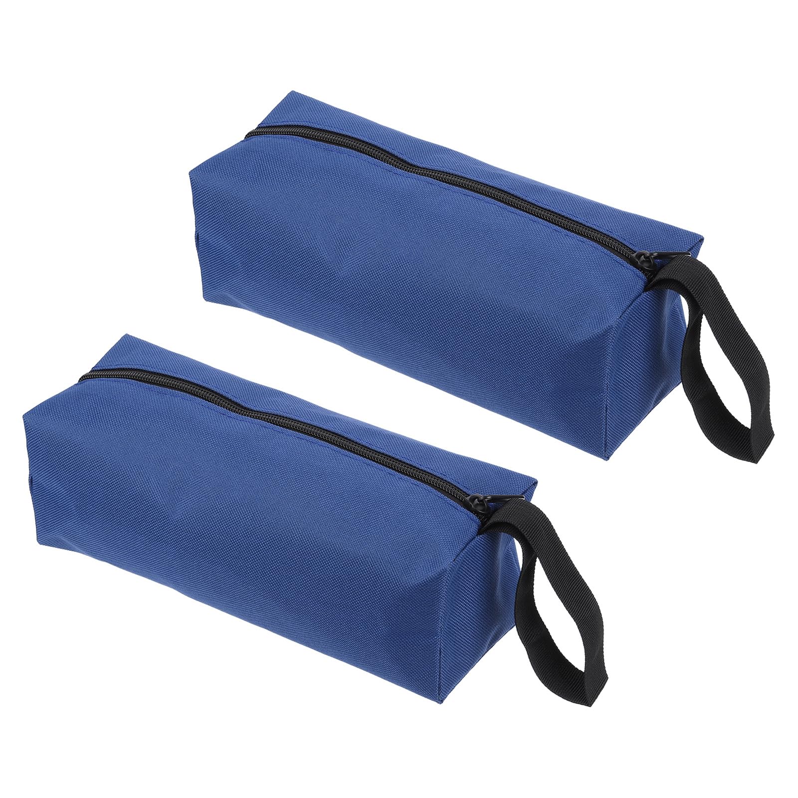 PATIKIL 10" Zipper Tool Pouch, 2 Pack Multipurpose Tool Bag Waterproof Tote Bag Storage Organizer for Screwdrivers Pliers, Blue