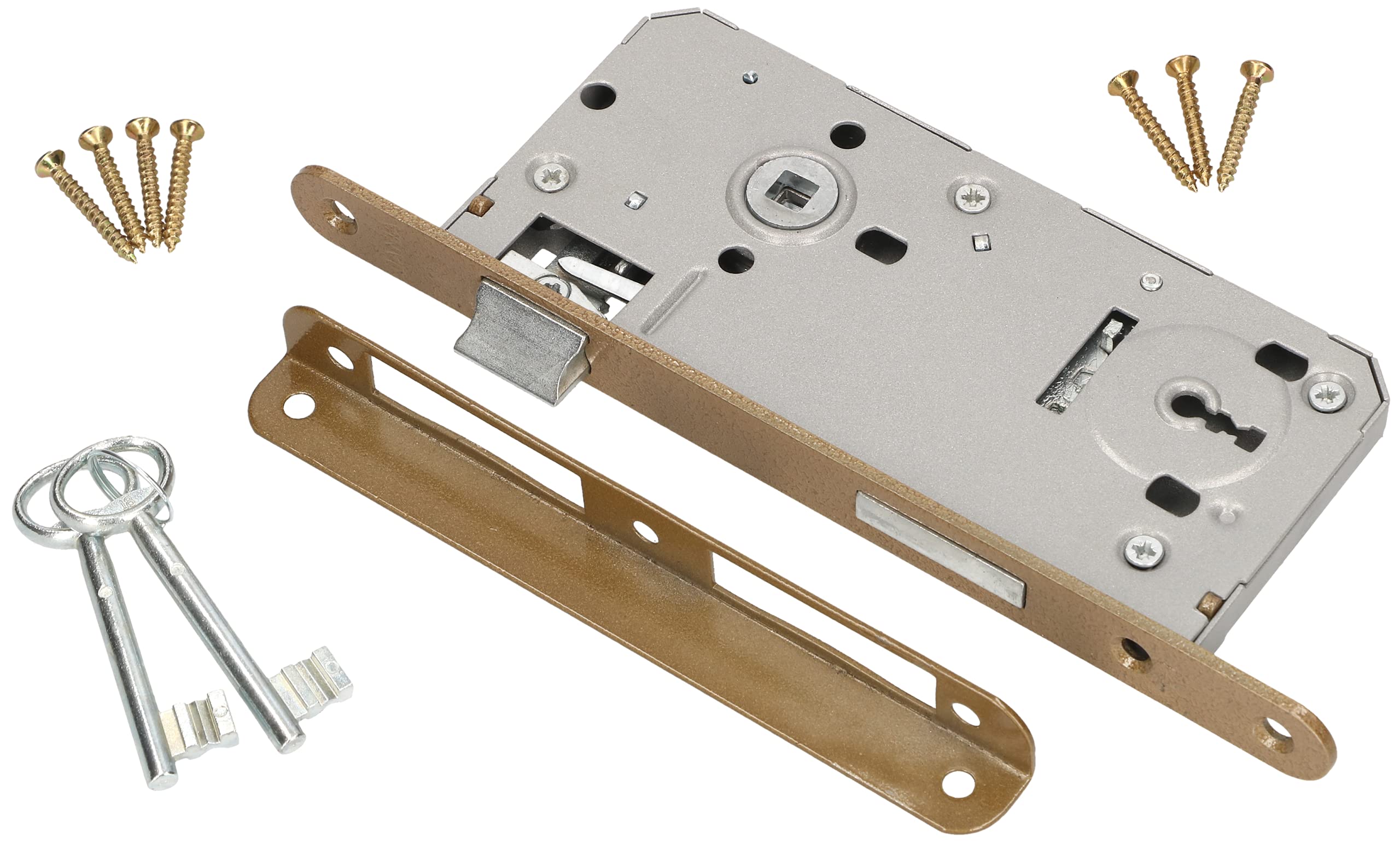 KOTARBAU® Inner Door Mortice Lock 90 x 50 mm for Universal Right and Left (BB)