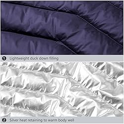 CAMEL CROWN Men Packable Down Jacket Hooded