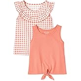 The Children's Place Toddler Girls' Everyday Tank Tops