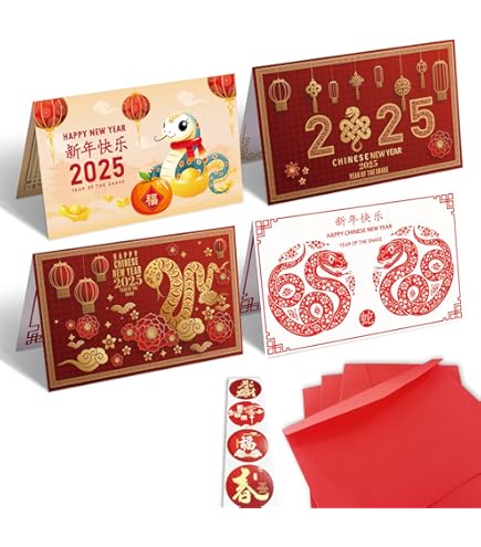 Amazon.com : Artery8 2025 Chinese New Year Lunar New Year Of