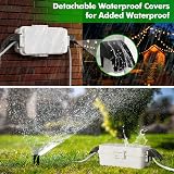 [Restmo] 2 Pack Weatherproof Electrical Box IP55 Indoor/Outdoor Cover view 4