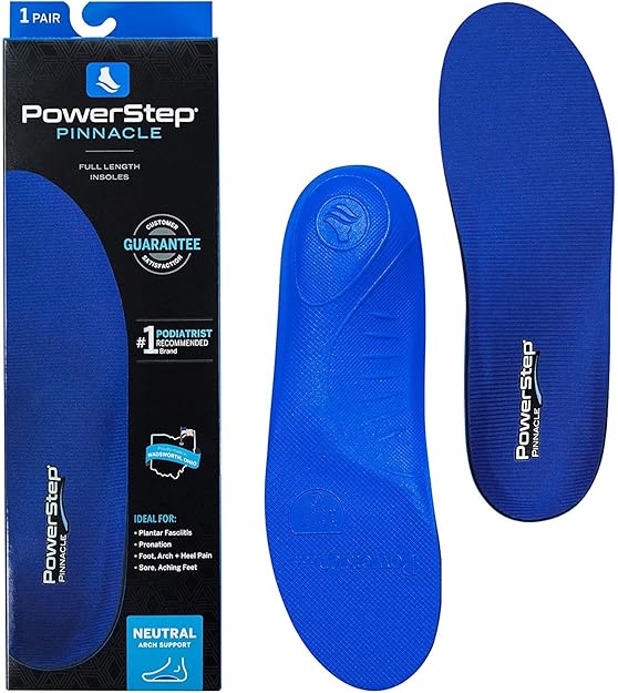 Amazon Powerstep Pinnacle (日本版) 足底筋膜炎 インソール オーバープロネーション 中足骨 サポート アーチサポート Powerstep インソール