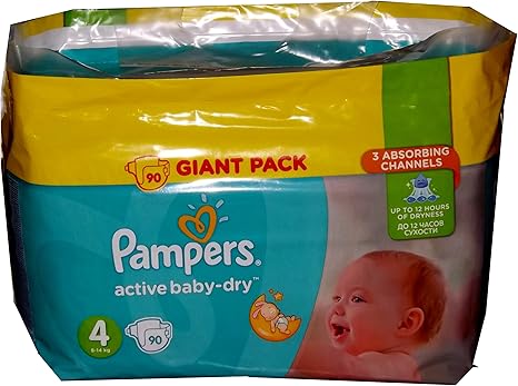 pampers active baby dry 4 174