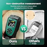 ERICKHILL Wood Moisture Meter Non-Invasive Damp Meter with 4 Modes LCD Backlight view 7