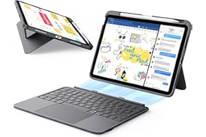 ESR for iPad Air 11 Inch Case with Keyboard M4/M3/M2 (2026/2025/2024) & Air 5th/4th Gen Flex Keyboard Case, Ultra-Light Magne