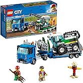 LEGO City Great Vehicles Harvester Transport 60223 Building Kit (358 Pieces)