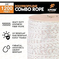 Xpose Safety 3-Strand Twisted Poly-DAC