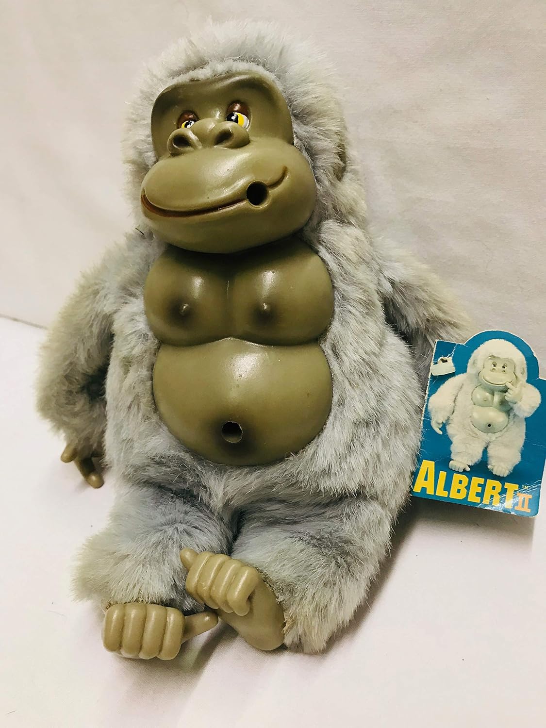 vintage monkey on a stick toy