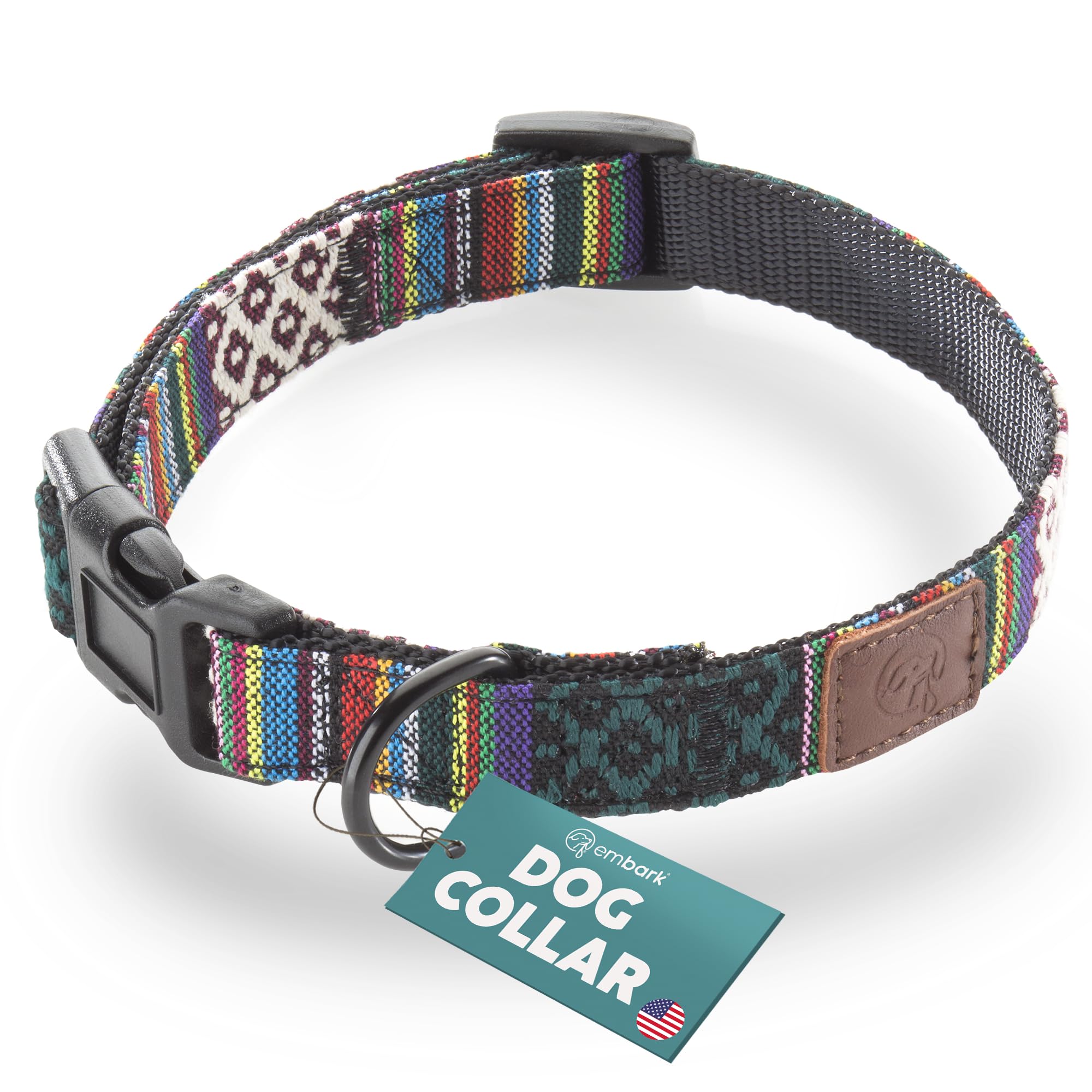 Embark Urban Dog Collars with Soft Padded Neck, Matching Set with Urban Leash and Harness, Pet Collars for Dogs & Most Breeds - Puppy Collars, Dog Collar for Medium Large & Small Dogs UK