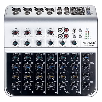 4 channel mini mixer