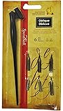 Speedball Art Products Oblique Pen Set, Black