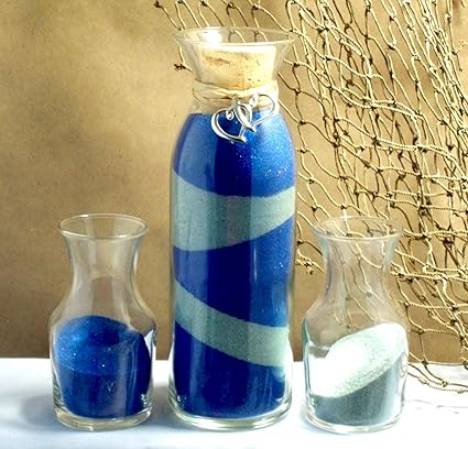 Personalized Wedding Unity Sand Ceremony Single Heart Vase With