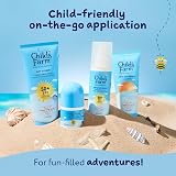 Childs Farm Sun Cream SPF 50+ Kids Baby Fragrance Free 200ml UV Broad view 5