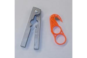 DakotaLine Aluminum Tail Stripper & Plastic Zipper