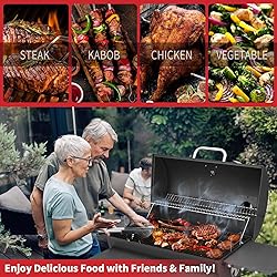 Kendane Barrel Charcoal Grill, Large Charcoal