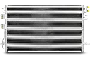SCITOO Condenser A/C Air Conditioning Aluminum Compatible with 2005 2006 2007 for Chrysler for Town & Country for Voyager 3.3