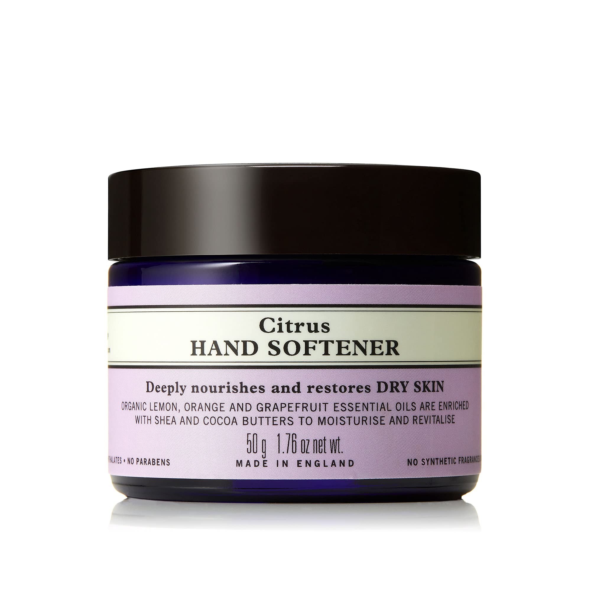 Neal's Yard Remedies Citrus Hand Softener | Fragrant Balm, Ideal for Dry or Cracked Skin | 50g
