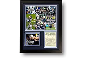 Legends Never Die 2026 SB LX Champions | Collectible Seattle Football Memorabilia | Framed Picture & Photo Collage Gift, Man 