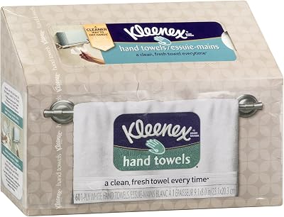 Kleenex Hand Towels 1-Ply 60 Towels Box Kimberly-Clark 2740008