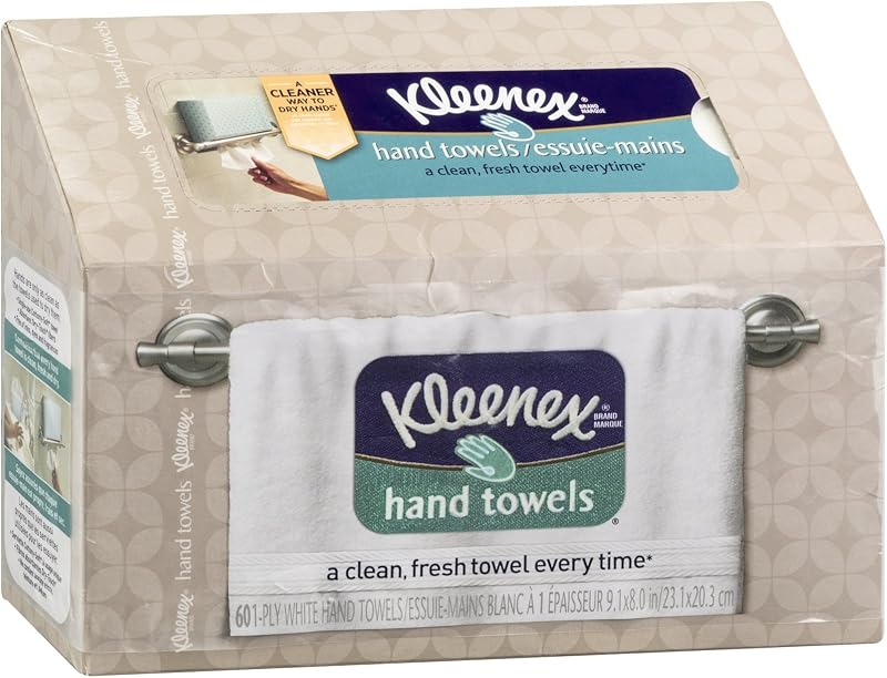 Kleenex Hand Towels 1-Ply 60 Towels Box Kimberly-Clark 2740008