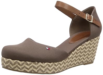 Tommy Hilfiger ELBA 18D Damen Geschlossene Sandalen mit Keilabsatz