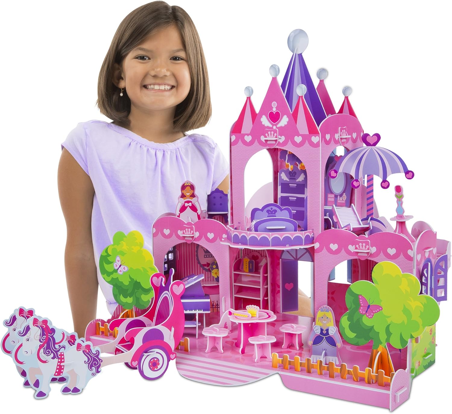 melissa and doug pink palace