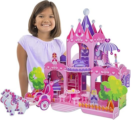 melissa & doug 3d puzzle castle