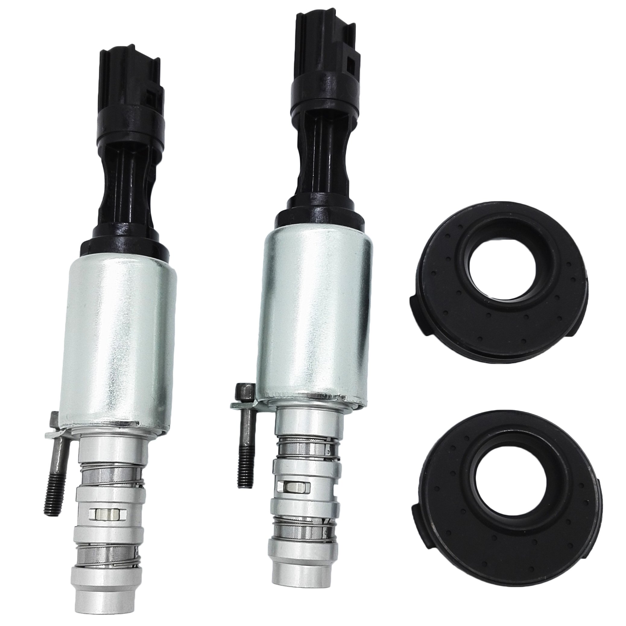 OKAY MOTOR VCT Camshaft Timing Solenoids + Seals For 20042010 Ford