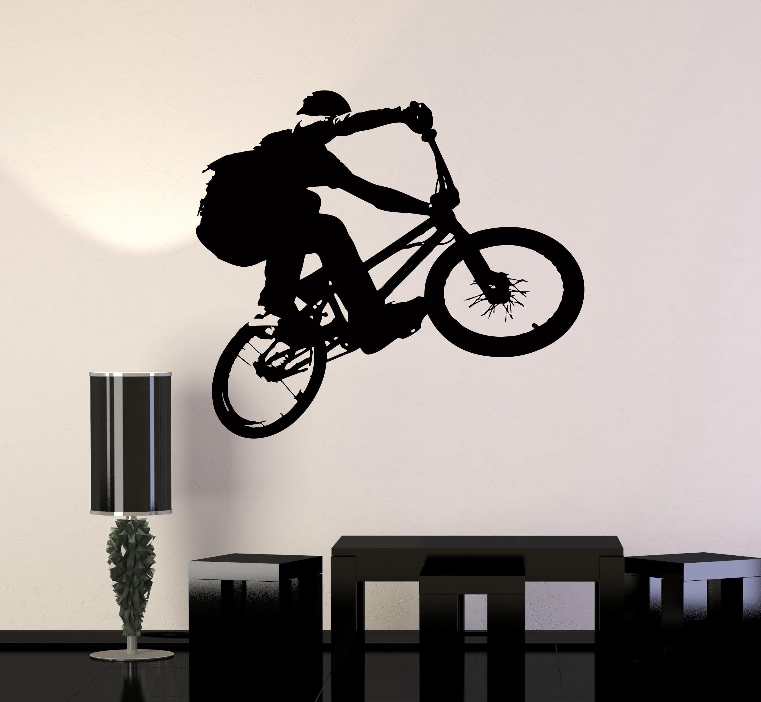 Wall Stickers Vinyl Decal BMX Bike Bicycle Extreme Sport Decor for Living Room (z2103i)
