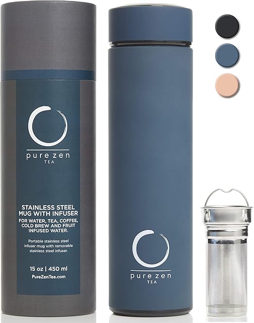 loose leaf tea thermos