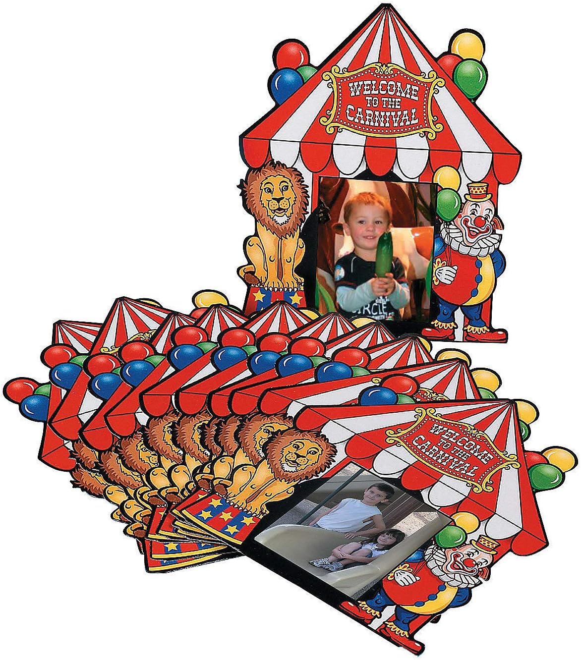 Photographs - Fun Express Big Top Carnival Photo Cards - 12 Pieces