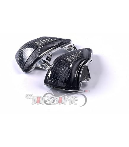 Intermitentes Delanteros LED De Color Humo Para Kawasaki Ninja ZX-14R (2006-2019) Y 1400 GTR (2008-2018)