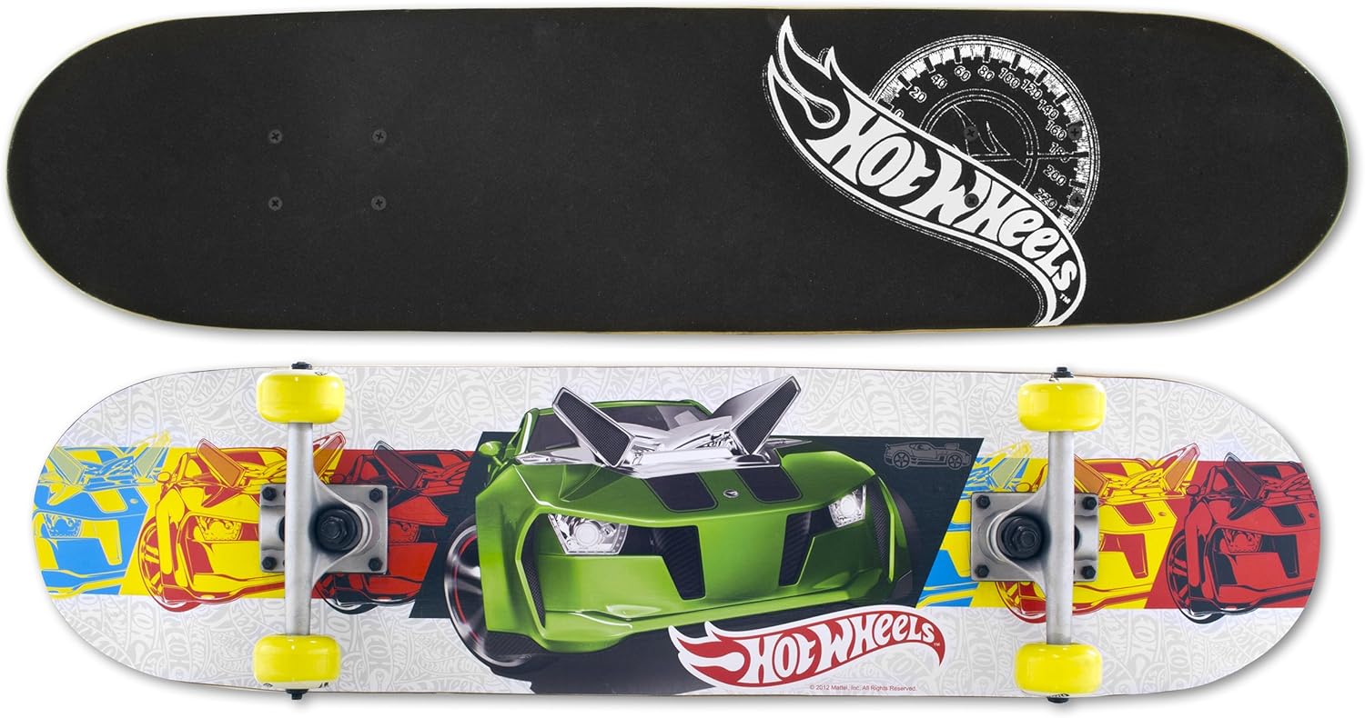 Hot Wheels Kinder Skateboard Twinduction, bunt, 980333 Amazon.de