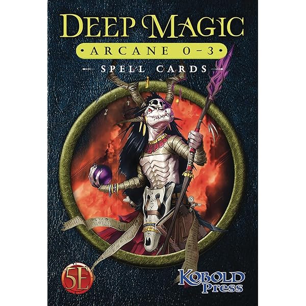 Deep Magic Spell Cards: Arcane 4-9: Dillon, Dan, Lee, Jeff, Harris