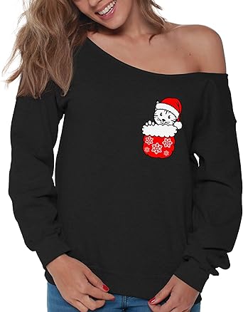 kitten ugly christmas sweater