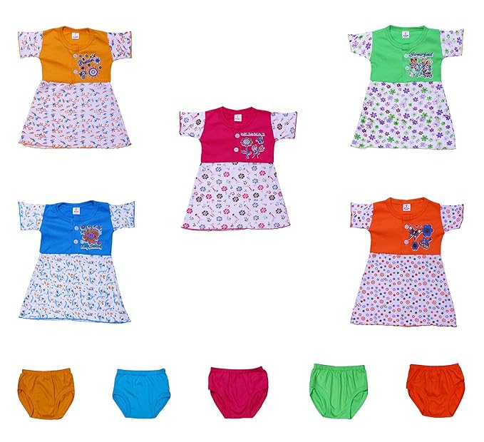 5 months baby frocks