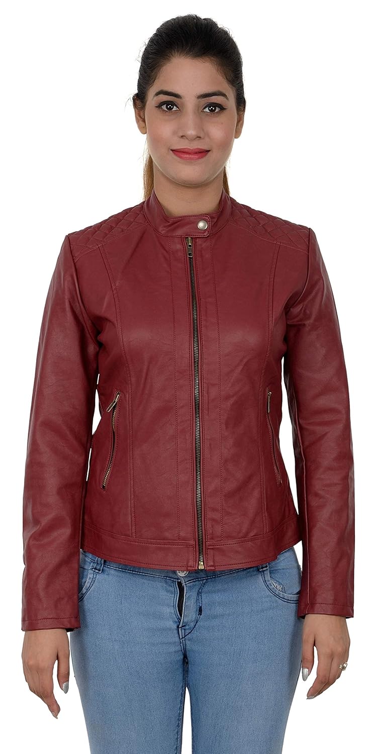 labeeb fashion cherry color women's jacket