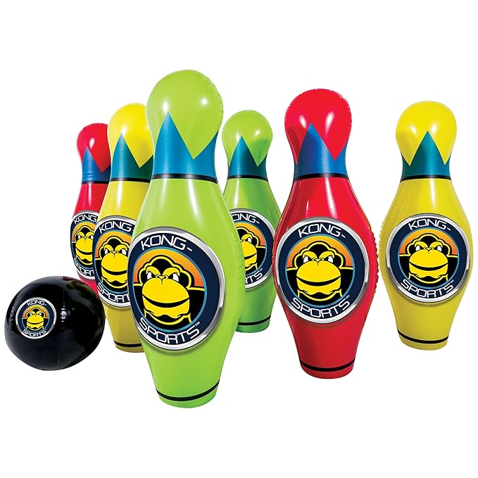 Giant Outdoor Lawn Bowling Play Set For Kids Indoor Party Games