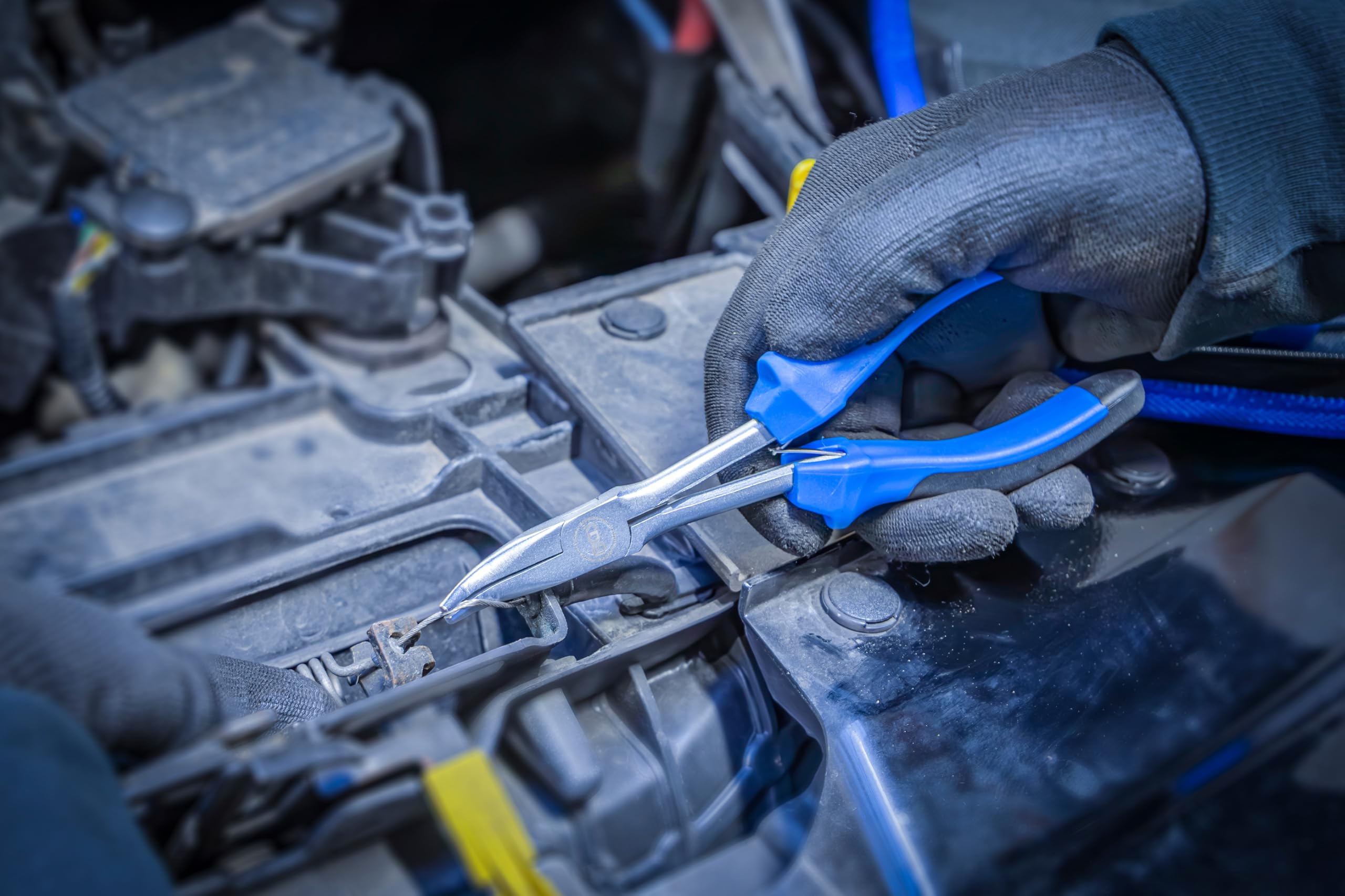 BGS 74535 | Elektronik-Zangen-Satz | extra lang | 4-tlg. 3