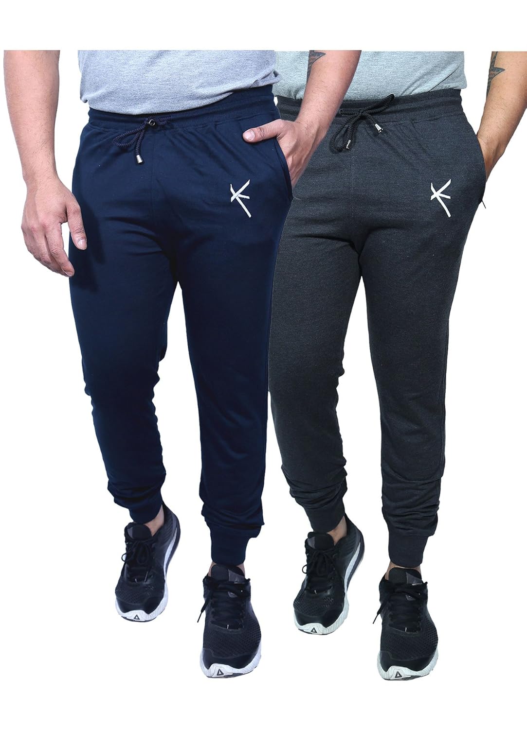 solid men's track pants