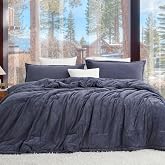 Softer Than Soft Coma Inducer&reg; King Oversized Comforter Set, Indigo Black | Experience Coma Worthy Sleep with Premium Double Plush Extra Large Bedding