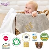 Bloomsbury Mill Cellular Baby Blankets 100% Organic Cotton Pack of 2 view 7