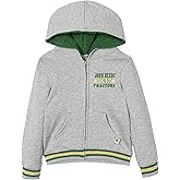 John Deere Tractor Fleece Zip Up Hoodie Toddler to Little Kid Sizes (2T - 7)