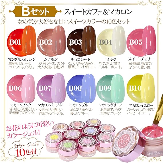 Amazon Nail Recipe ネイルレシピ ジェルネイル スターターキット