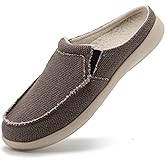 ADAX Men's Plantar Fasciitis & Pain Relief Orthotic Slippers with Arch Support (Size:US 7-US 14)